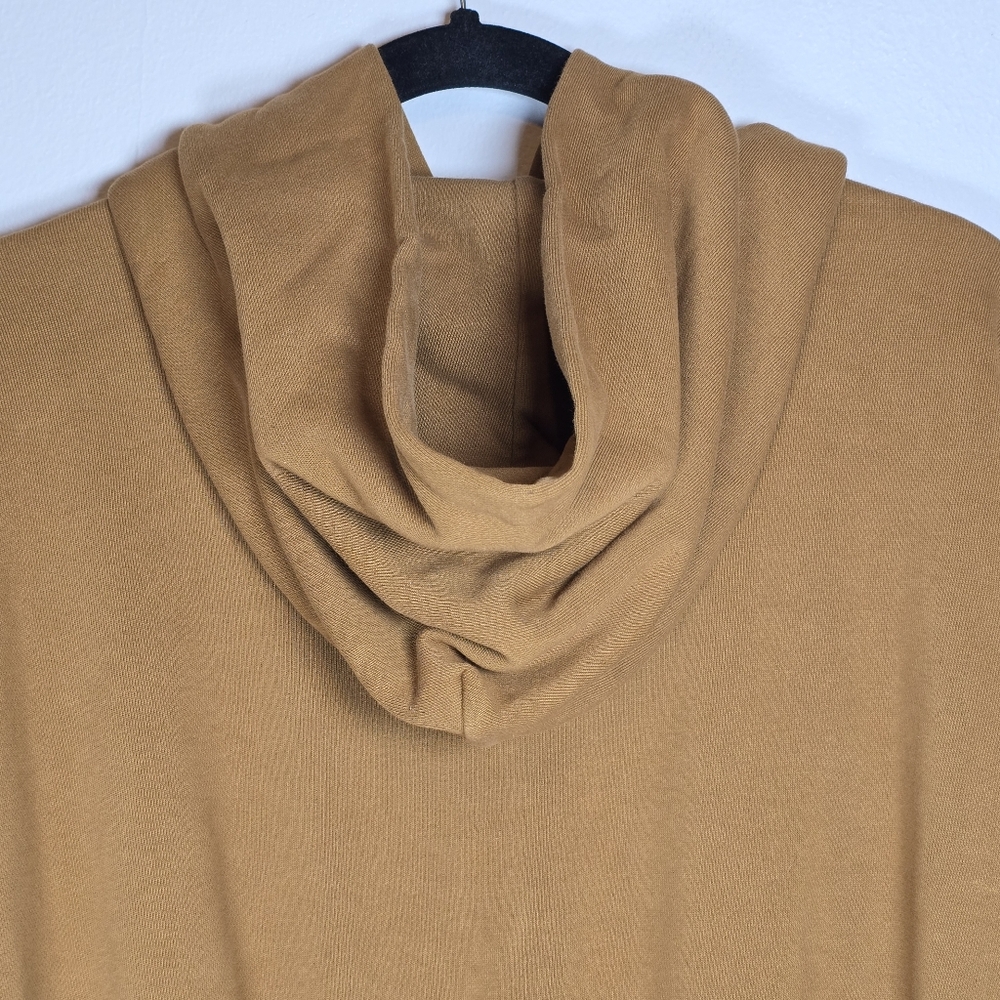 Yeezy x Gap Kanye West Men's Double Layer Sweatshirt Hoodie Brown Small Unisex - Picture 9 of 12